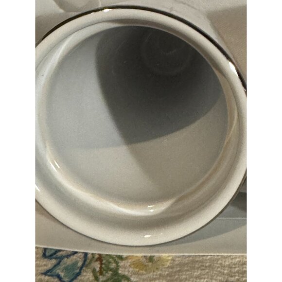 Disney Stoneware Tumblers 14 Oz With Mickey & Minnie Winter Design Blue & White - Picture 5 of 10